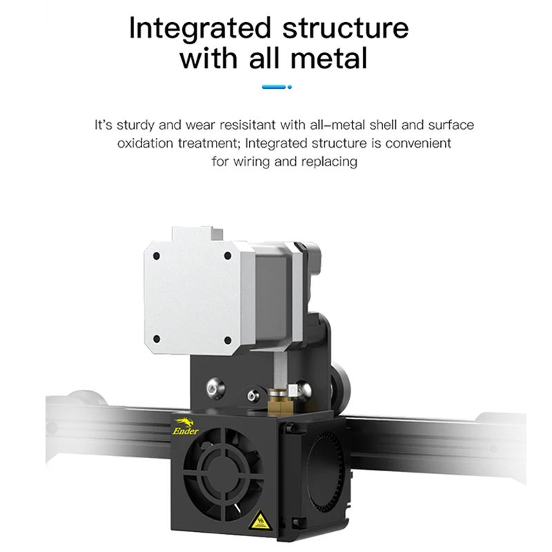 Imagem -02 - Crialidade-extrusora de Acionamento Direto para Ender Ender3 Pro Atualizado 4240 Stepper Motor Hotend Kit Cabos de Ventilador 175 mm