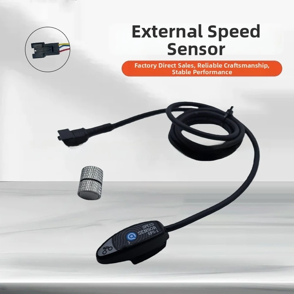 

Electric Bike Speed Sensor 1100mm External Quick Connection Tachometer Hall Sensor Mountain Bike Speed Test Accessories