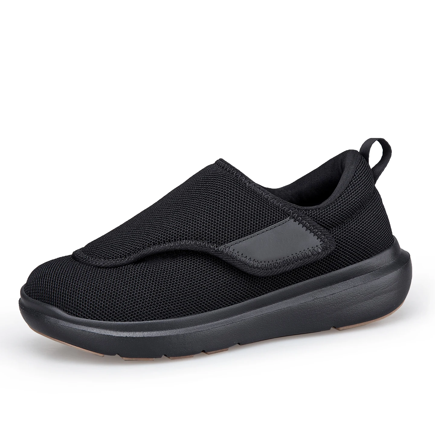 Extra Wide Men's Diabetic Shoes for Elder Wide Toe Box Orthopedics Feet Swollen Adjustable Walking Shoe Elderly Foot Pain Relief