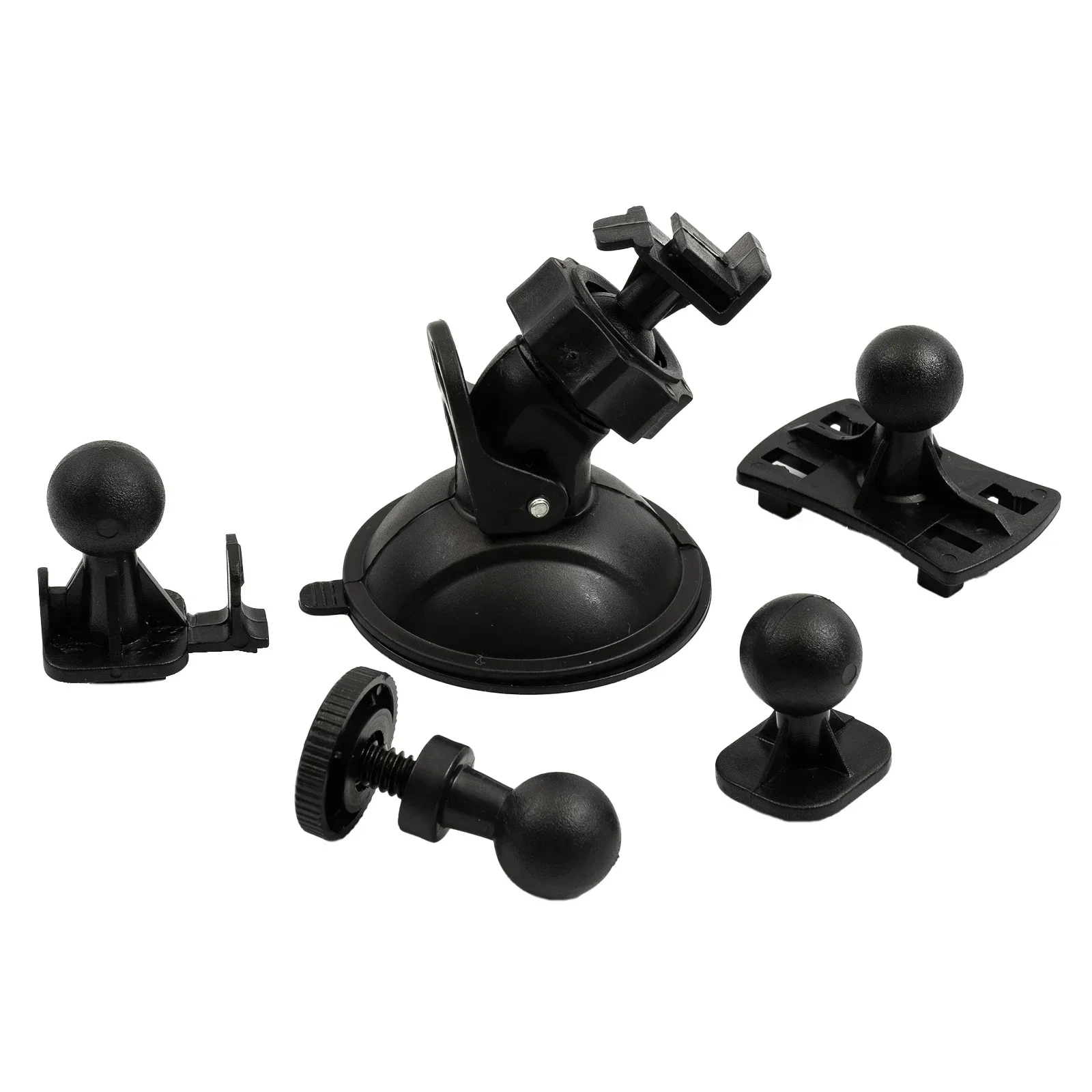 Brand New High Quality Car Suction Cup Cam Holder Dashboard Rotating Vehicle Windshield Anti-slip With 5 Types Adapter