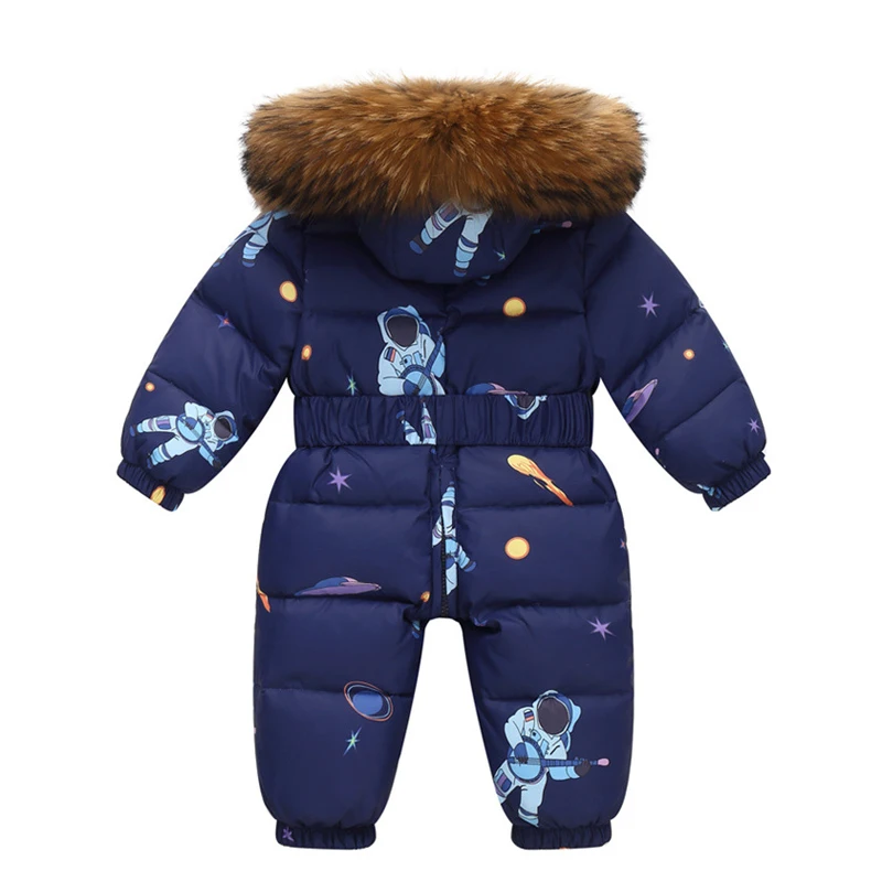 IYEAL Winter Down Coat Children\'s Jacket For Baby Boys Girls Clothes Warm Kids Jumpsuit Waterproof Ski Suit Thicken Snow Wear