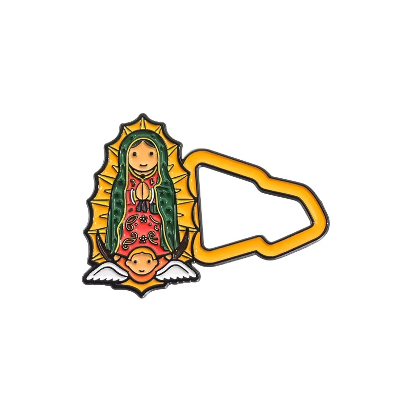 Multiple Colors Mexican Hat Enamel Pins Creative Cartoon Sloth Brooches Backpack Lapel Badge Golf Baseball Cap Decorative Pin