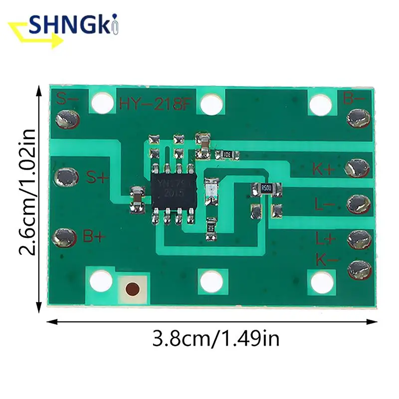 High Quality Circuit Board 3.7V Zoom Fixed-focus Headlamp Circuit Board Strong and Weak Flash Three Gears For Universal Headlamp