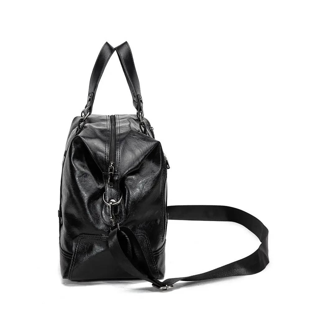 Heren Handtas Lederen Grote Capaciteit Reistas Heren Schoudertas Mannelijke Reis Duffle Draagtas Casual Messenger Crossbody Tassen