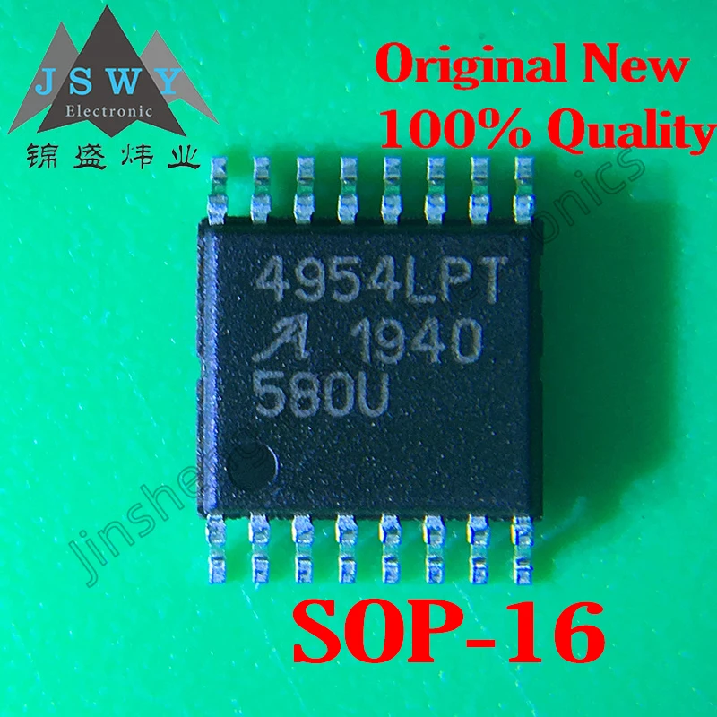 5~10PCS A4954ELPTR-T Screen Printing 4954LPT Motor Driver Control IC Package TSSOP16 100% Brand New Original Stock Free shipping