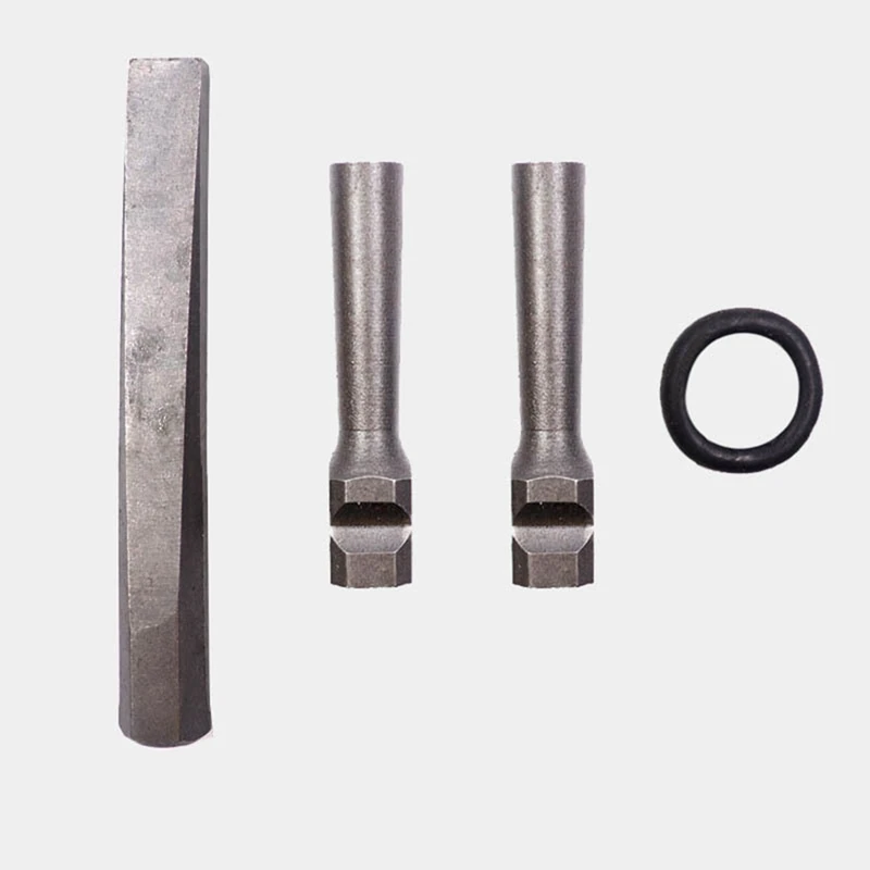 Stone Splitter Hand Tool Kit Quarrying Tools Silver For Splitting Granite Rock Concrete Marble