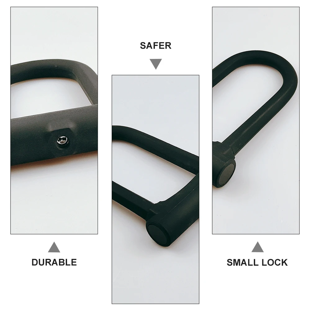 

1 set 1 Set U-Shaped Bike Security Ring For Bicycle Motorcycle Scooter Anti-Theft Durable Metal Alloy Portable Easy Use Outdoor