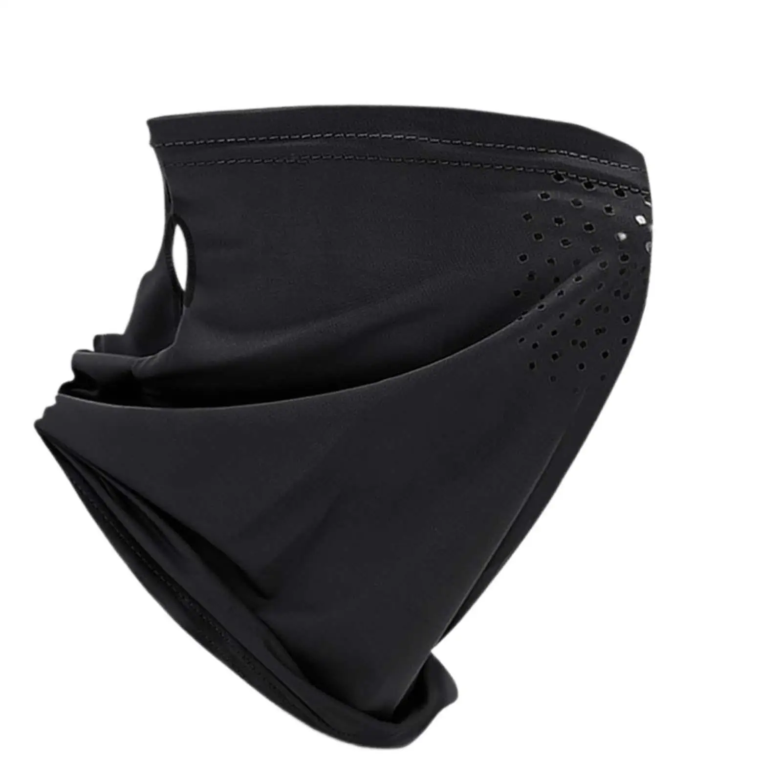 通気性のあるポリエステル製日焼け防止フェイスカバー 軽量イヤーループネックゲイター 夏のスポーツや旅行に最適