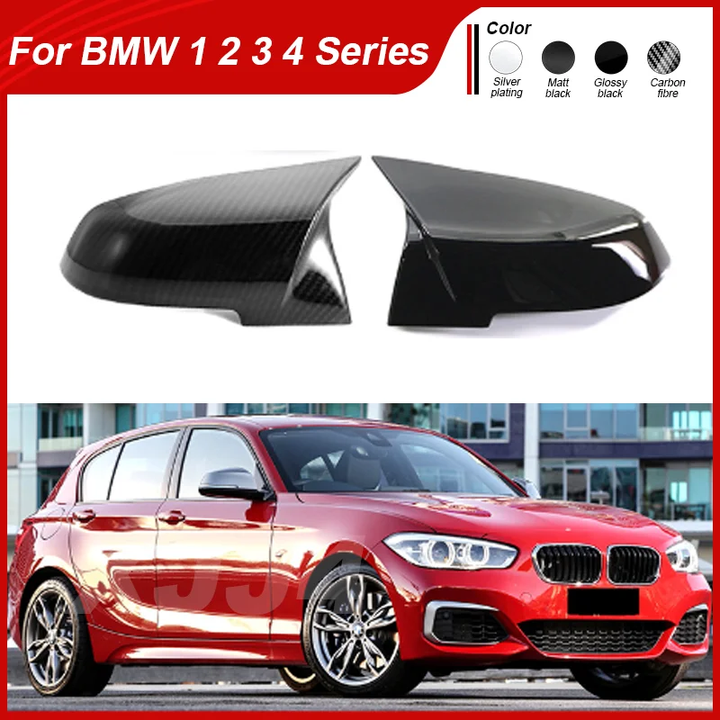 

for BMW 1 2 3 4 Series F20 F30 F31 F32 F36 320i 328i 330d 335i M3 Carbon Fiber Car Replacement Style Mirror Cover Accessories