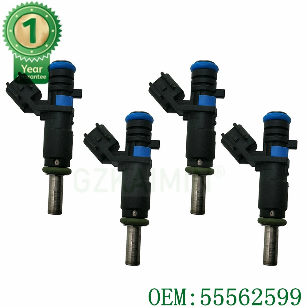 

OEM 55562599 SET 4 PCS HIGH QUALITY NEW CAR PARTS INJECTOR NOZZLE FOR CHEVROLET OPEL MEAT DORIA