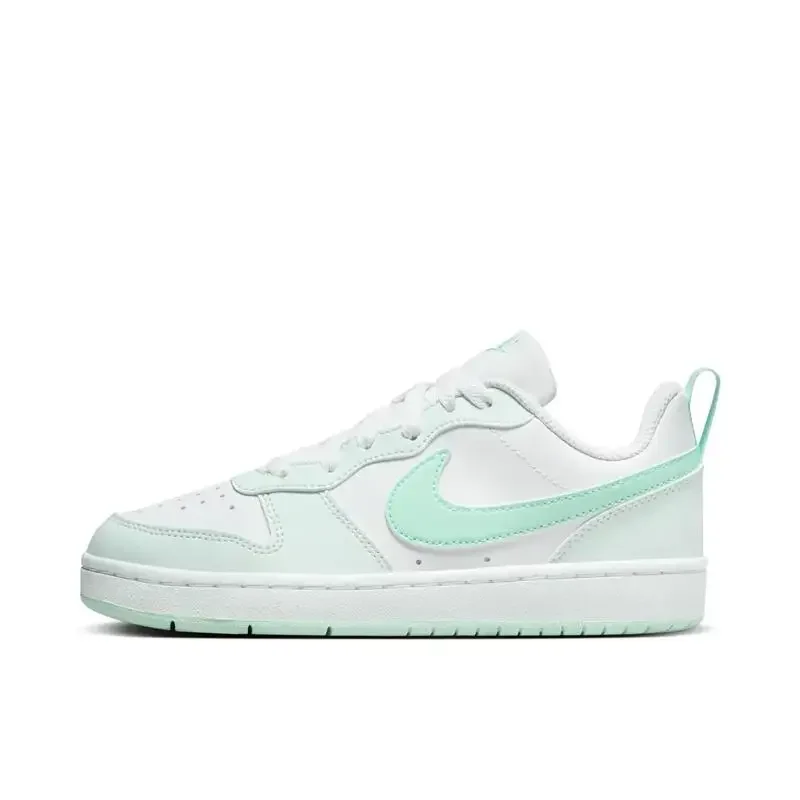 Nike Court Borough 2, Unisex-Sportschuhe, gemütlich, Freizeit, Retro, rutschfest, Vogue-Schuhe in Mintgrün