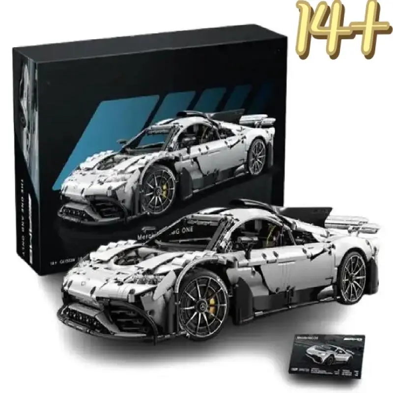 

Новинка 2026 MOC-C61503, технический спортивный автомобиль, гиперкар, строительный скоростной автомобиль, кирпичи, головоломка, развивающая игрушка, Рождественский подарок для детей