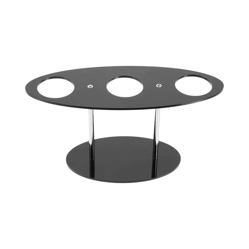 

Акриловый держатель для мороженого, подставка для конусов из кулинарной колбасы, подставка для вафель, 3 отверстия