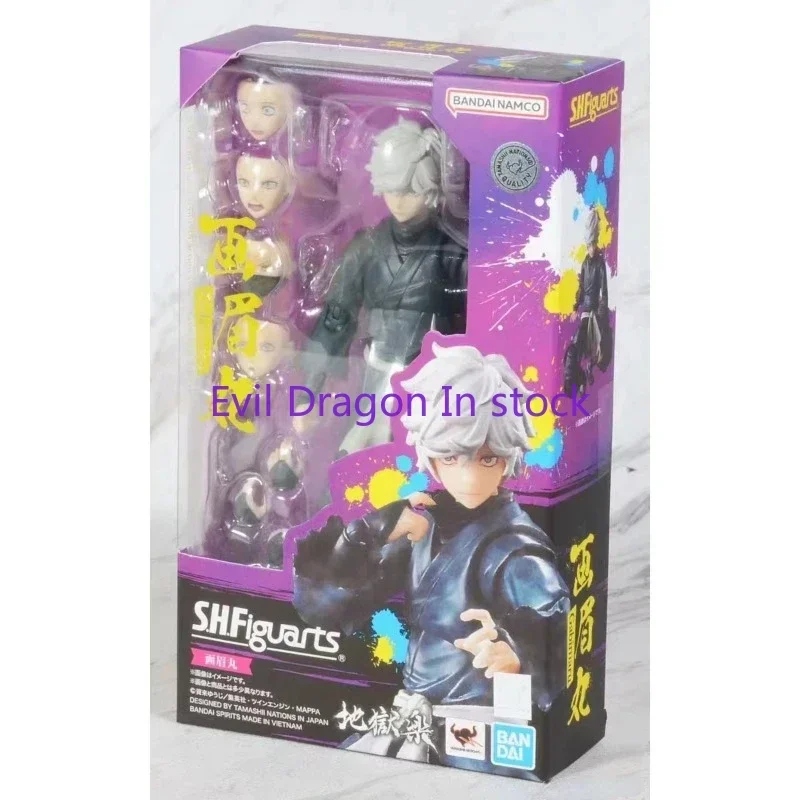 

Bandai Genuine Hell's Paradise Anime Figure SHF Gabimaru Action Figure Toys for Boys Girls Kids Gift Collectible Model Ornaments