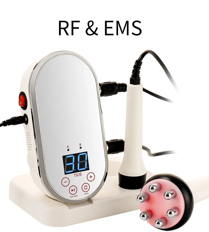 EMS Facial Body Radio Frequency Machine Skin Tightening Face Lifting RF Beauty Device Professional Home RF Skin Care Anti Aging