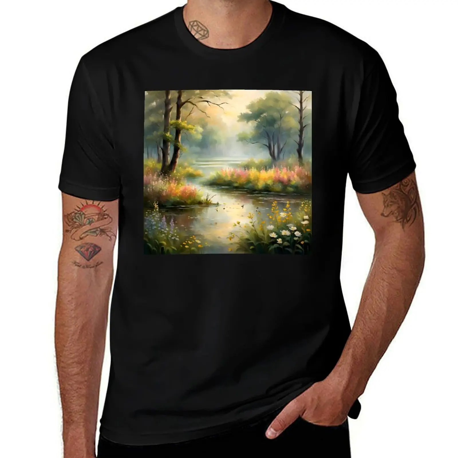 

Wildflower Swamp T-Shirt fashion shirts graphic t shirt vintage Luxury man vintage mens big and tall t shirts