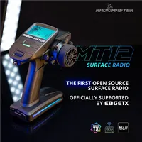 RadioMaster MT12 Gun Control Edgetx open Source 2.4G ELRS Remote Control RC Car Model Ship Model