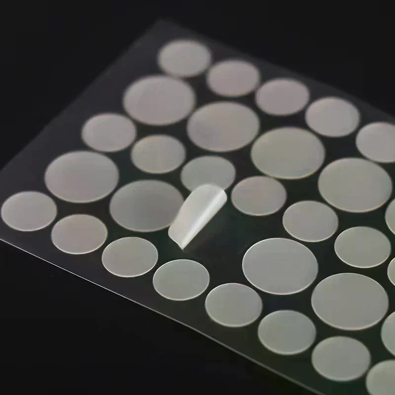 720 قطعة من رقع حب الشباب للعناية بالبشرة، ملصقات دائرية شفافة ولون البشرة، أدوات مكياج لتغطية بقع الوجه للبشرة الواضحة #5