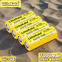 LiitoKala Lii-70S 7000mAh 26650 Battery 3A Charging Current 21A Output for Heavy-Duty Devices