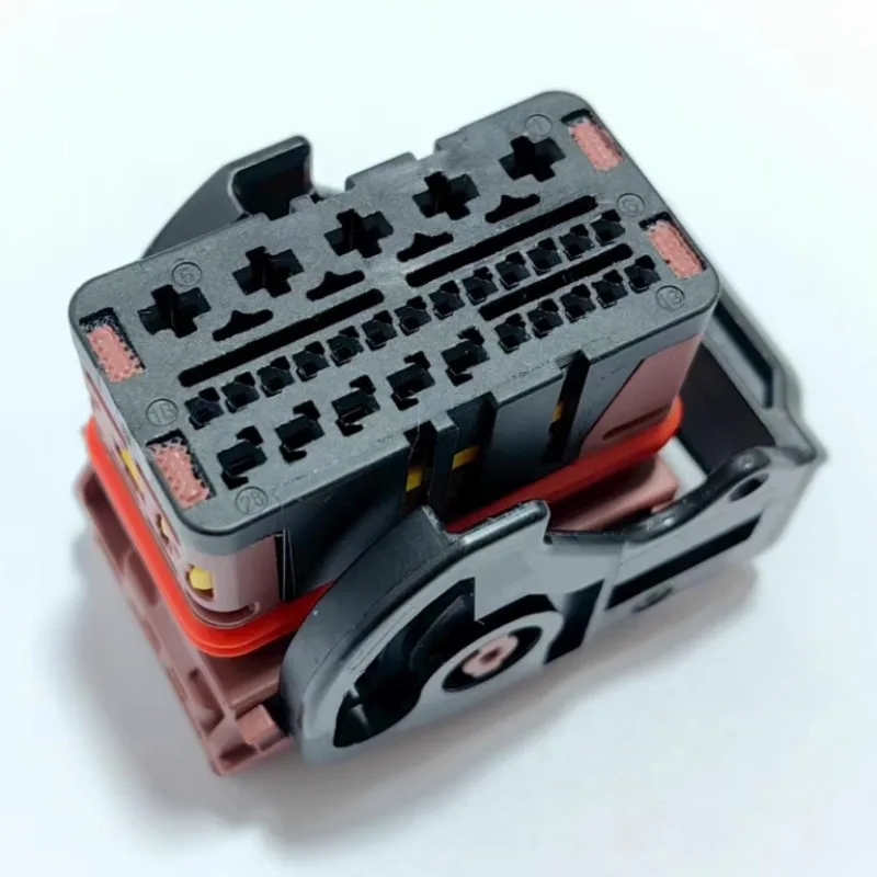 64318-1011 28 دبوس موصل سالب الإسكان، حقيقية 28 القطب غمد لسحب الأسلاك، غطاء موصل كهربائي، استبدال