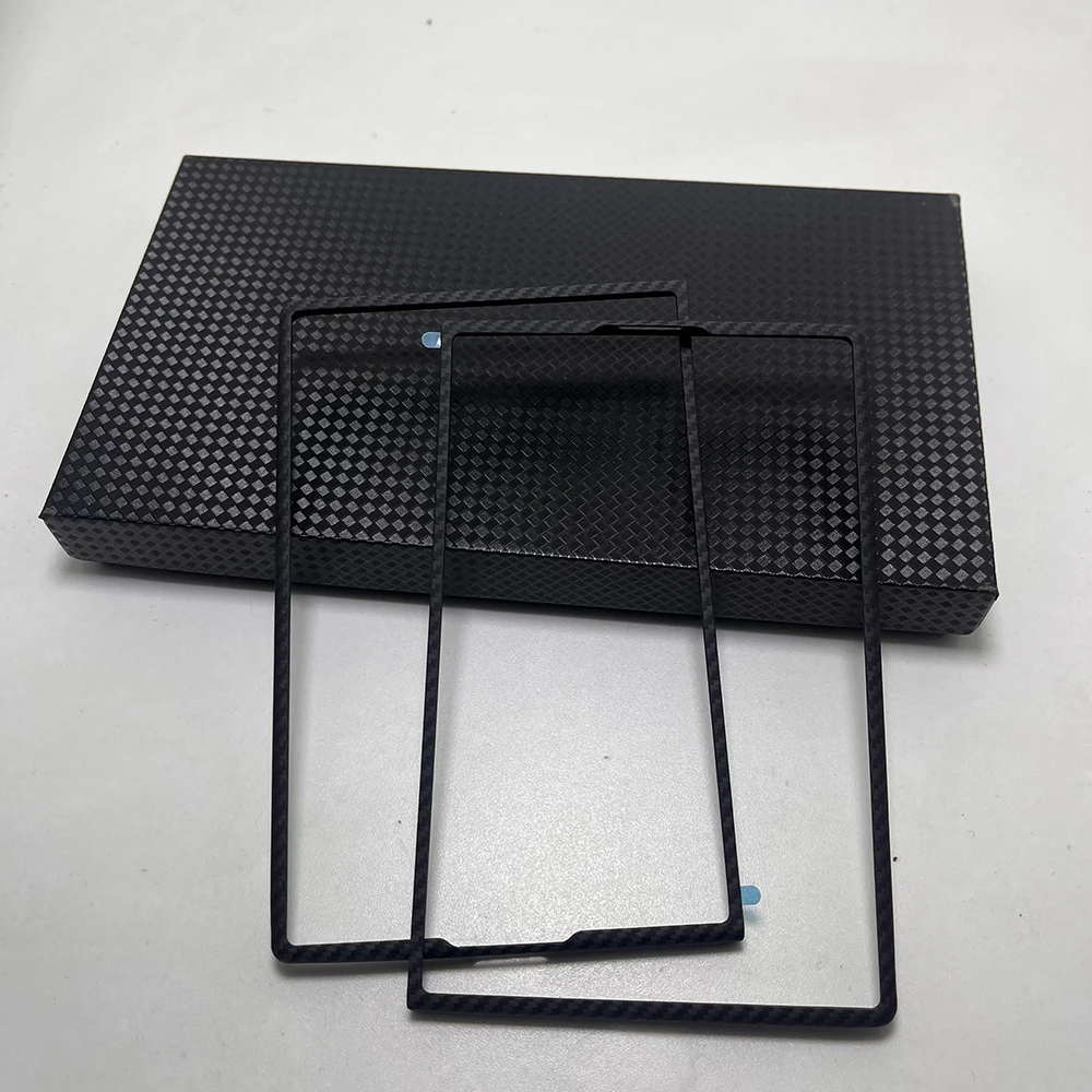 Image of Für Samsung Galaxy Z Fold 8 Wide Aramid Carbon Fiber Frontabdeckung Leichte Schutzfrontabdeckung, Rückabdeckung nicht enthalten.