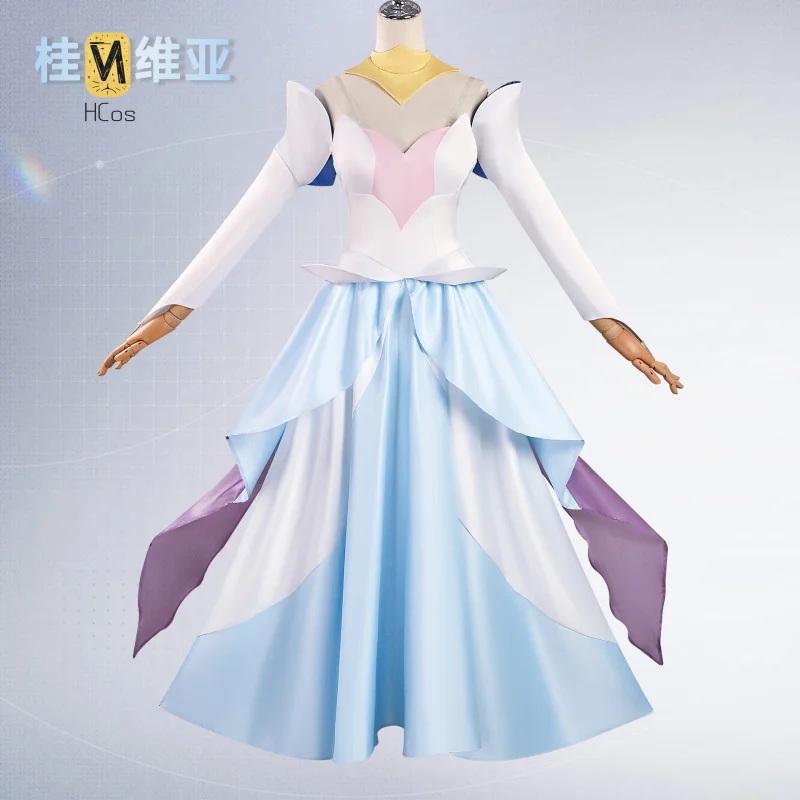 

Guinevere Cosplay Costume Halloween Party Gorgeous Uniform Accessories Props Complete Set HCos