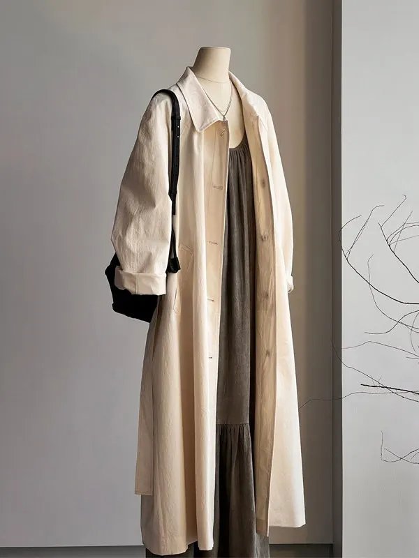 

Тренч Водонепроницаемая женская одежда Цветные блоки в полоску Abrigo Feel Dye Пояс с длинными рукавами Богемный разноцветный