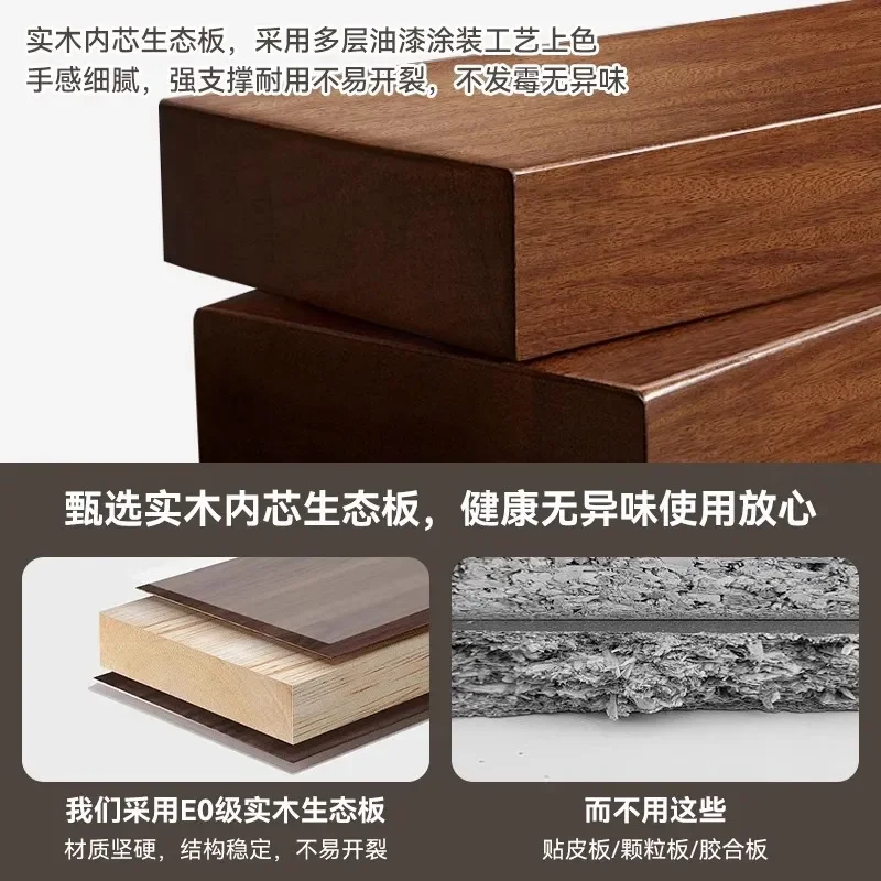 for New Chinese Style TV Cabinet Living Room Home Storage Locker Integrated Free Combination Splicing Wall Mounted TV Stand