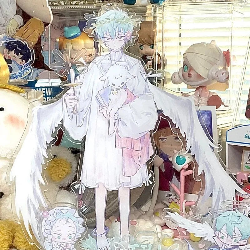 Alien estágio reencenação até ângulo suporte acrílico ornamentos de mesa colecionáveis periféricos anime até figura placa de pé brinquedos