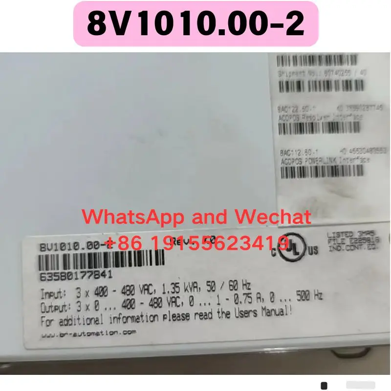 Used OEM disassembled parts 8V1010.00-2 Driver Functional test OK Quick delivery