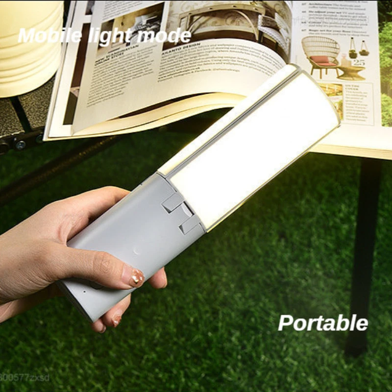 Imagem -05 - Xiaomi Exped Smart-lanterna Dobrável Acampamento ao ar Livre Portátil Recarregável 4000mah Iluminação Dormitório Estudantil Tenda de Suspensão