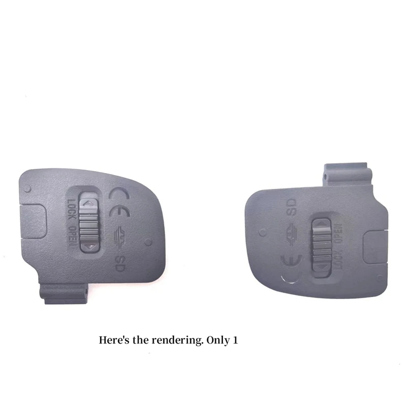 1 قطعة غطاء البطارية الجديد غطاء الباب غطاء حالة الكاميرا البلاستيك الأسود لسوني A6100 A6300 A6400