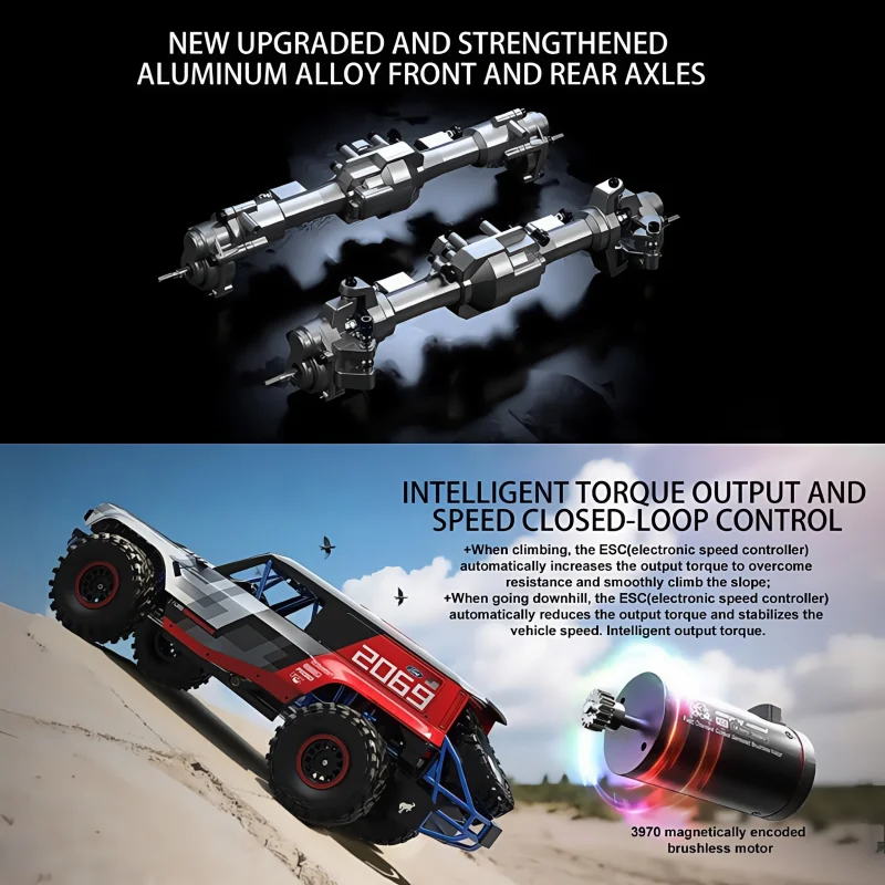 Neue MJX HYPER 1/8 H8P Simulation Ford Mustang Fernbedienung Elektrische Bürstenlosen 4WD Klettern Auto Geländewagen Modell Spielzeug geschenk