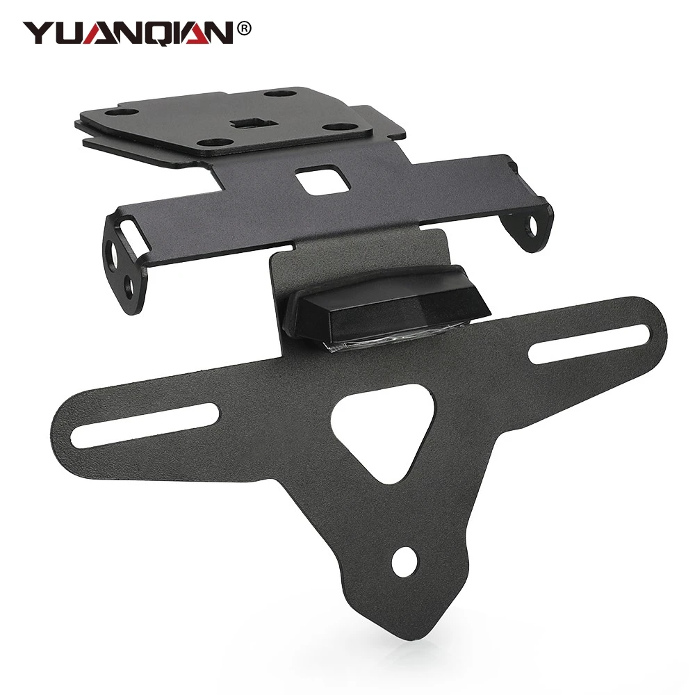For SUZUKI GSX-S1000F GSXS 750 S1000 2015-2022 Tail Tidy Fender Eliminator License Plate Holder LED Light GSX-S750 GSX-S1000