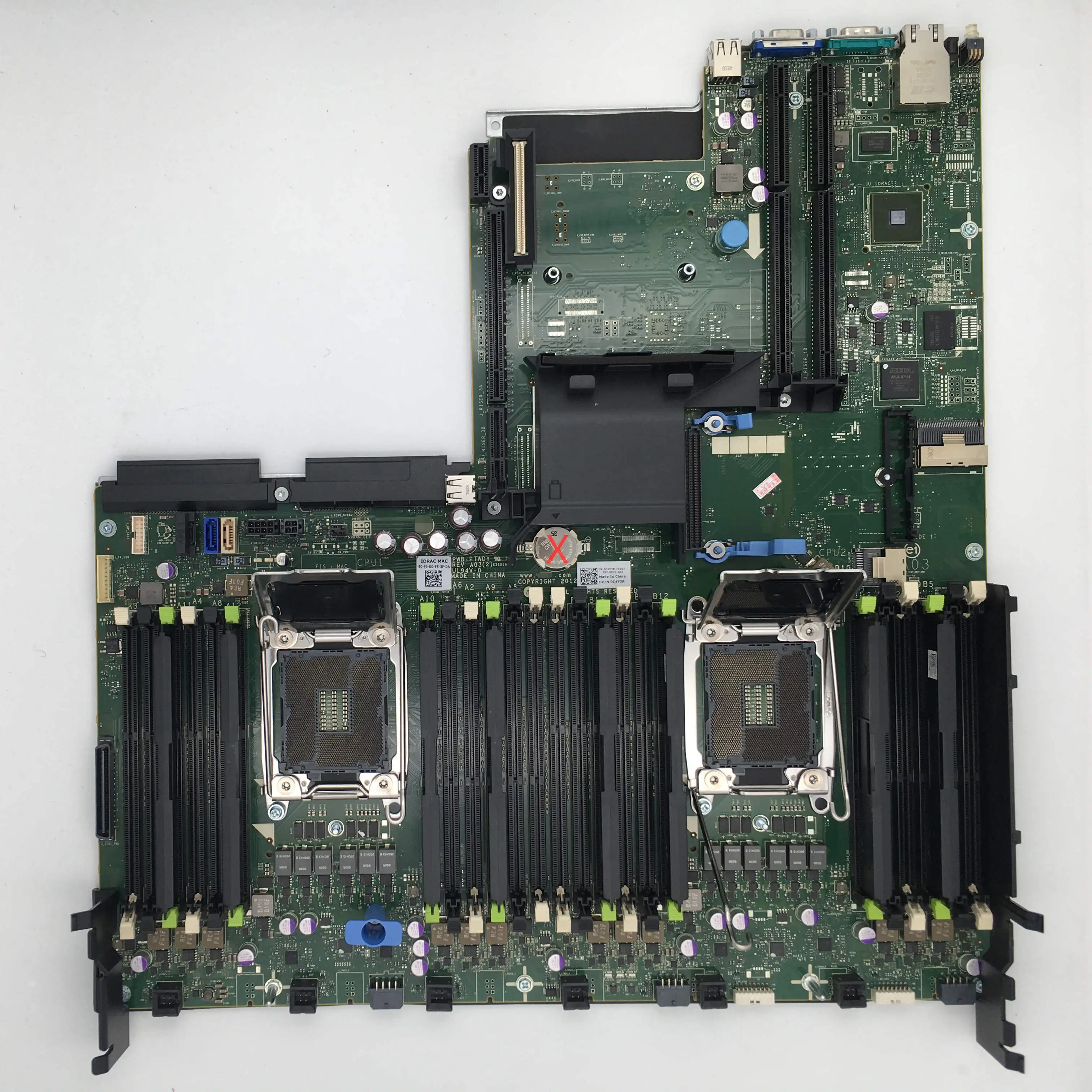 Motherboard for DELL R720 R720XD 0VWT90 068CDY 0X6FFV 0JP31P 020HJ 0XH7F2 0D2D5F 0DCWD1 0T0WRN 076DKC 0C4Y3R