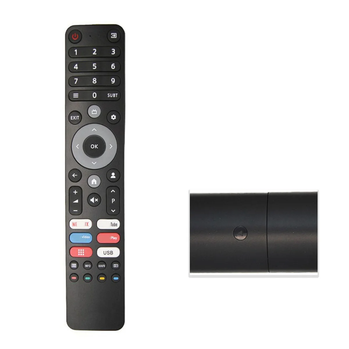 Remote Smart TV Universal untuk DEXP, Viomi, CHIQ, Inframerah, Kompatibel Multi-Model