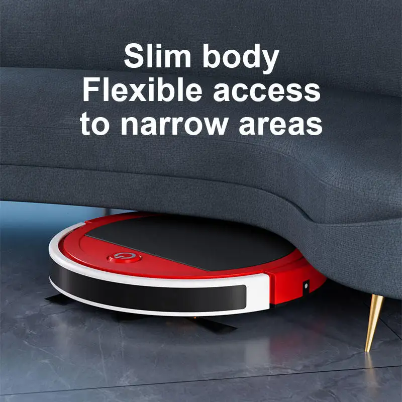Household Robot Vacuum Cleaner Intelligent Automatic Floor Robot Sweeper Wet and Dry Robot Vacuum Cleaner