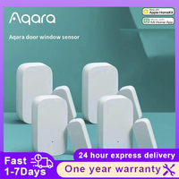 Aqara Door Window Sensor or Bracket Zigbee Connection Smart Home Door Open Close Detectors Remote Alarm Work For Xiaomi Mi Home