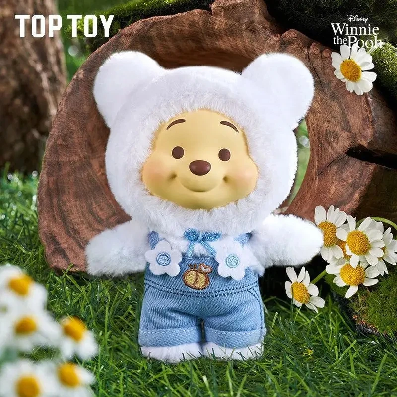 Neue Anime Winnie The Pooh Freche Party Blind Box Anhänger Disney Vinyl Tasche Puppe Spielzeug Figur Kawaii Anhänger Geburtstag Weihnachten Geschenk