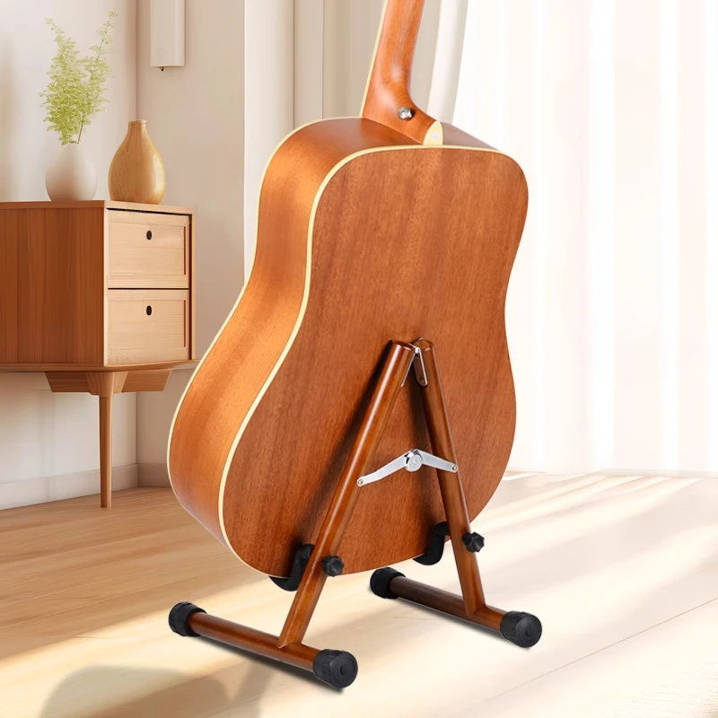 

Solid wood guitar rack vertical bracket