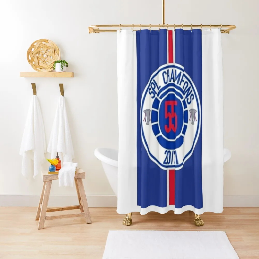 

Glasgow Rangers 55 Shower Curtain Bathroom Accessorys Set For Bathroom Shower For Bathroom Curtain