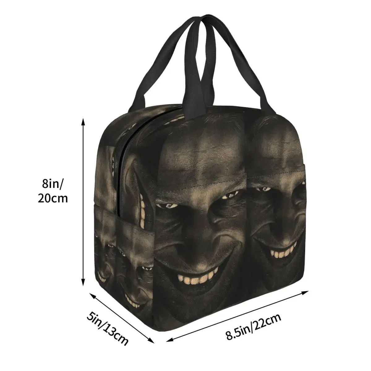 Aphex Twin Electronic Music Artist Producer Insulated Lunch Bag for Women Children Leakproof Food Boxes Thermal Lunch Box Tote