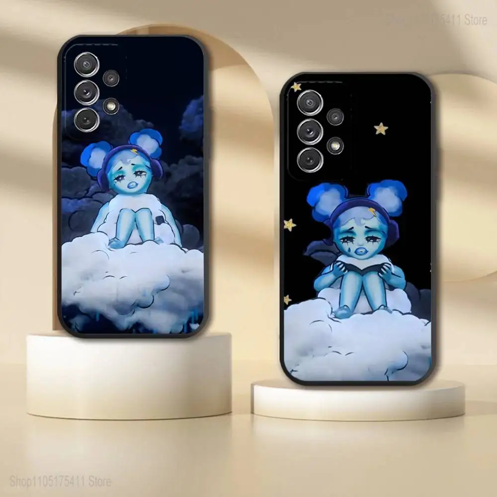 

J-Junior H S-Sad Girl Phone Case For Samsung S 25,24,23,22,30,21,10,9,Ultra,Plus,Lite,FE,4,5G Black Soft Case