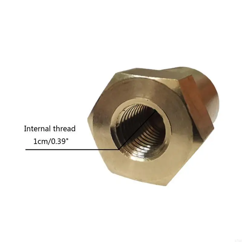 87HE 2Pcs Brass Ter…