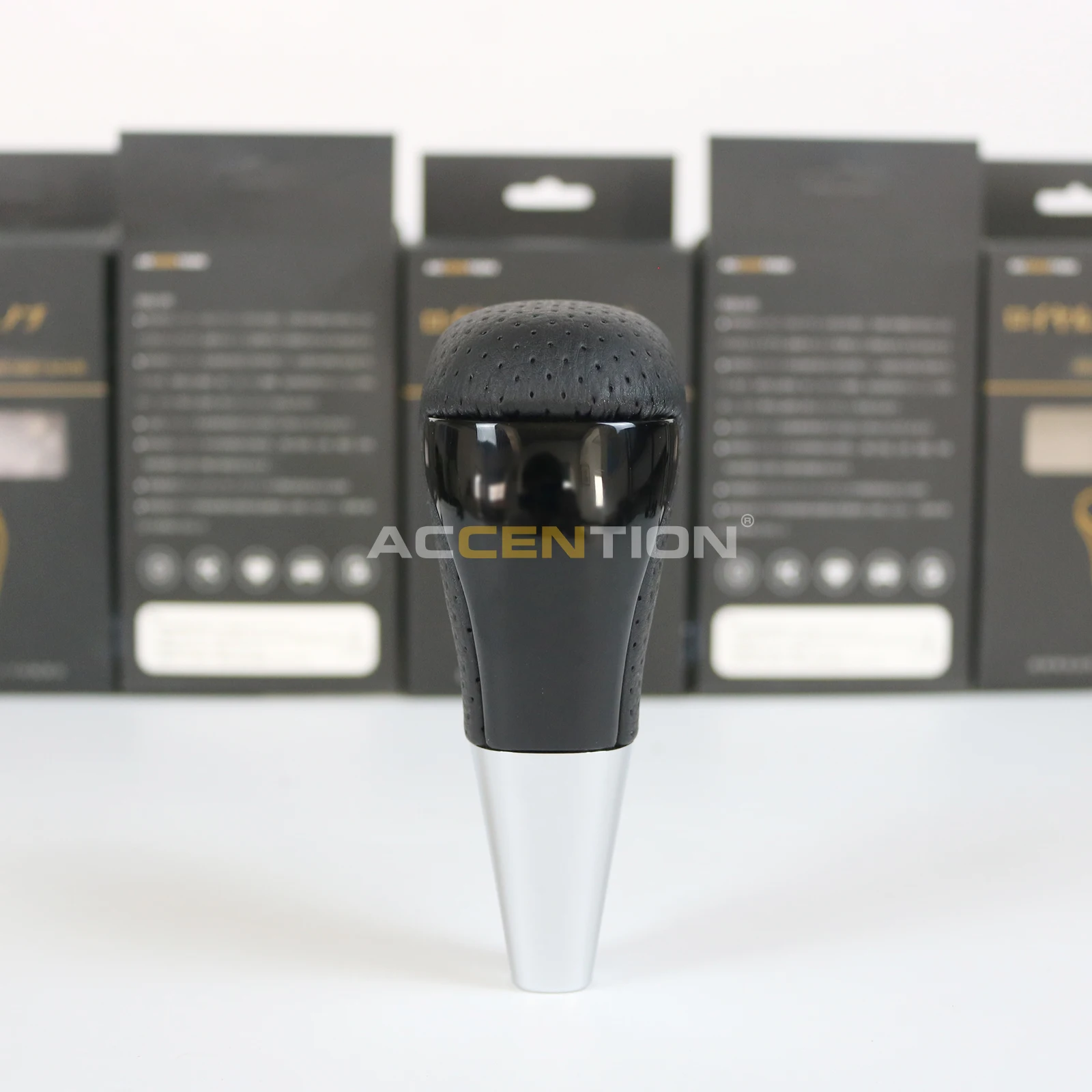

Black Leather Gear Shift Knob For Toyota Land Cruiser 4Runner Sequoia Tundra Highlander
