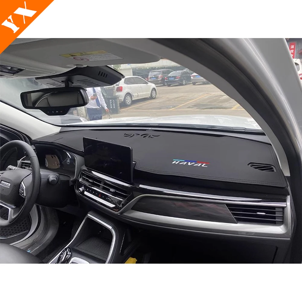 For haval h6 great wall Accessories 2024 Car Dashboard Decor Mat Dustproof Reflective Mat Cover Sunscreen Pad Garnish
