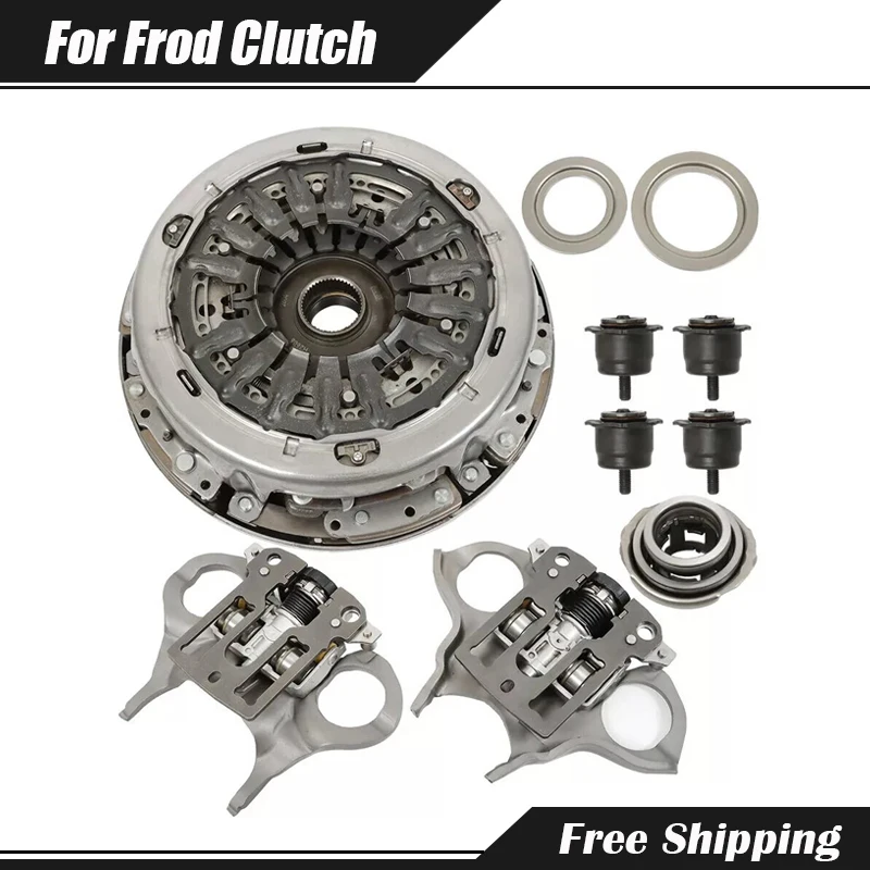 6DCT250 DPS6 Transmission Dual Clutch Kit with Shift Fork For Ford Focus Fiesta 2011-2020 602000800 CA6Z7515J Car Accessories