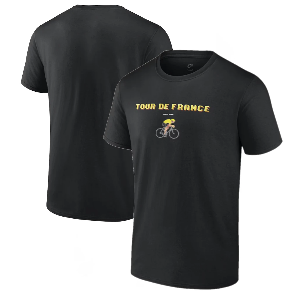 2026 Pop Tour De France T-Shirt Men's Cycling Fanatics Top men Graphic Printing High-end Luxury Unisex Style Both
