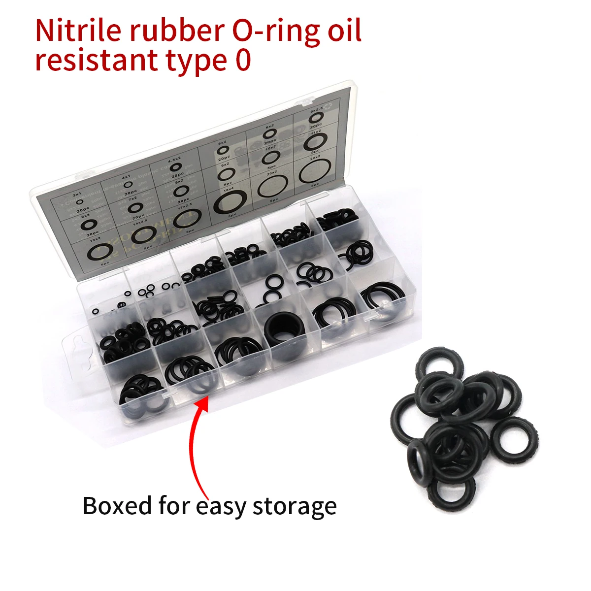 

225 pcs Rubber Grommet Kit 18 Sizes Soft Rubber for Automotive Boat RV Wiring Repair Re sealable Case O