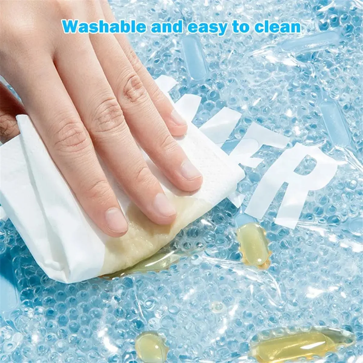 

Summer Cooling Ice Seat Cushion for Chair Comfortable Soft Gel Integration Seat Pad Multi-Functional Ice Mat SummerJAS